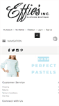 Mobile Screenshot of effiesinc.com